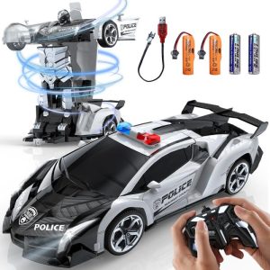 black police car toy