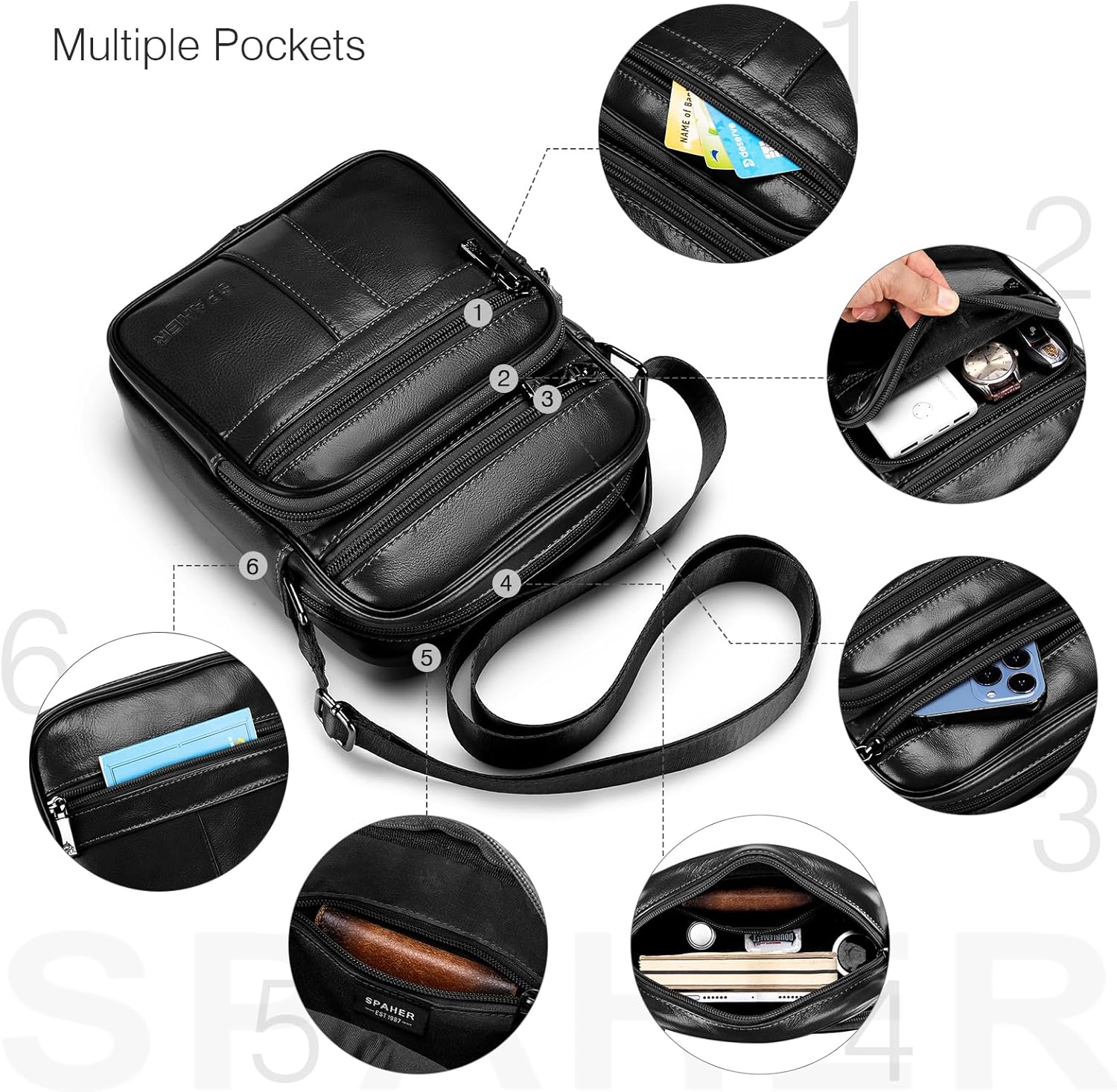 leather handbag men leather handbag men