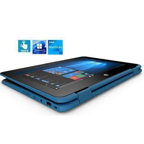 hp probook 11 x360 intel pentium 512gb ssd touchscreen 8gb ram windows 10 pro blue + laptop stand & bag hp probook 11 x360 intel pentium 512gb ssd touchscreen 8gb ram windows 10 pro blue + laptop stand & bag